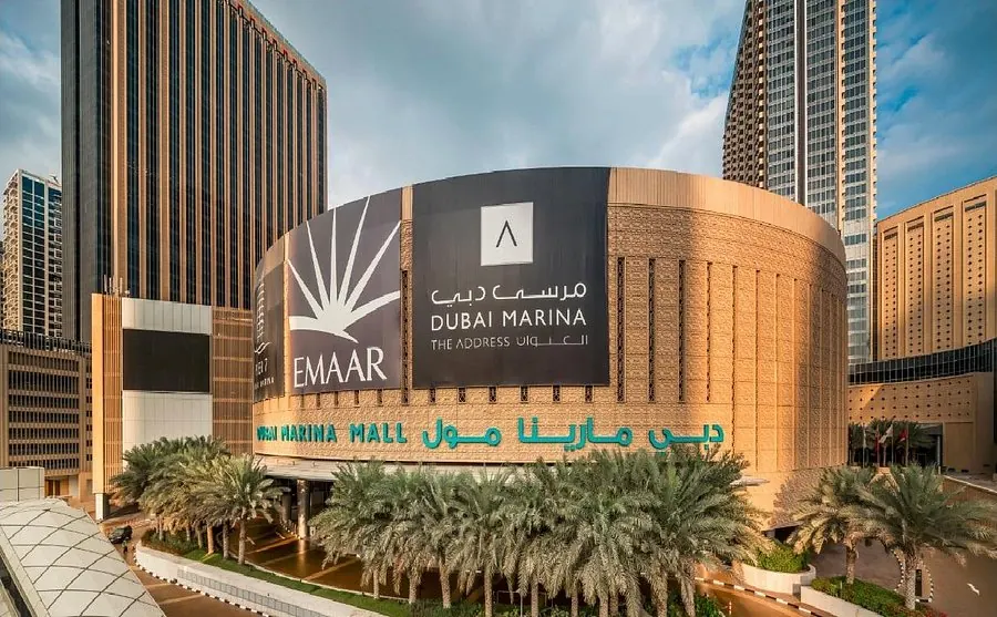 Developer's render of Dubai Marina Mall