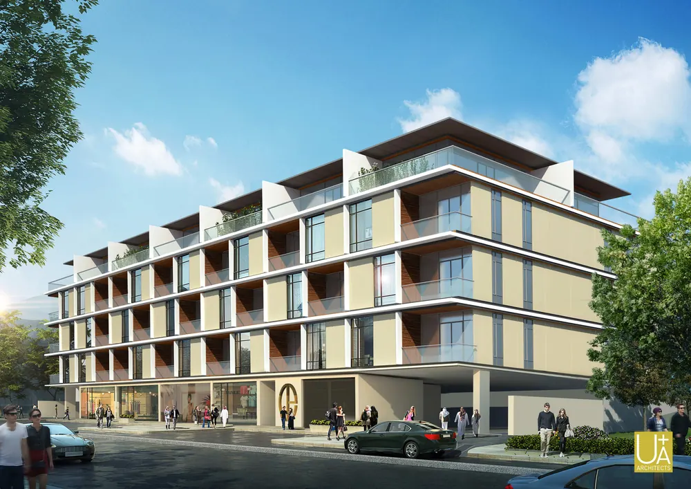 Developer's render of The Galleries