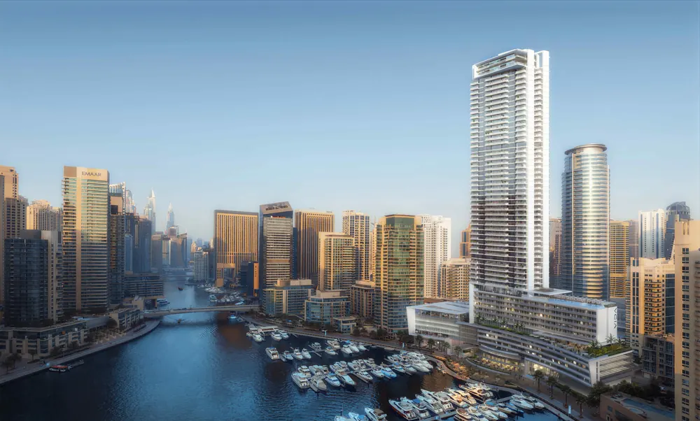 Developer's render of Vida Residences Dubai Marina
