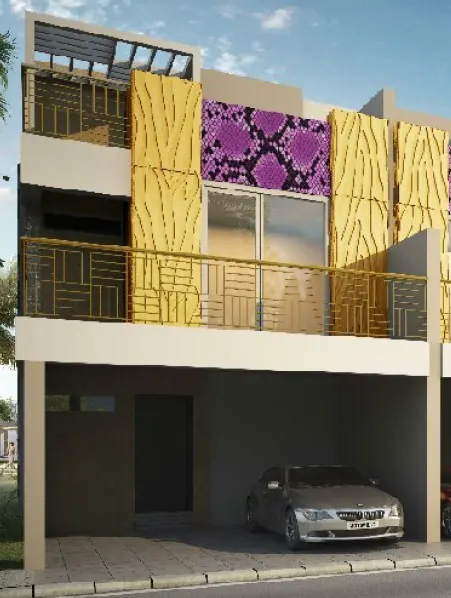 Developer's render of Damac Hills (2) - Avencia-2