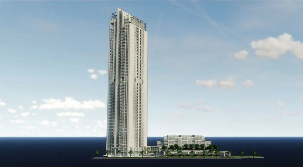 Developer's render of 17 Icon Bay
