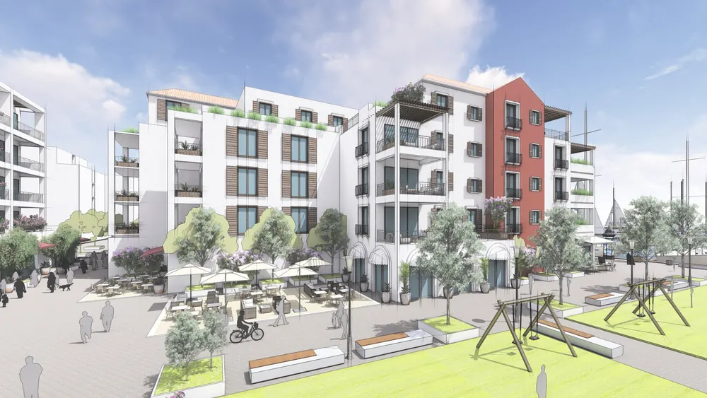 Developer's render of Port De La Mer - La Cote