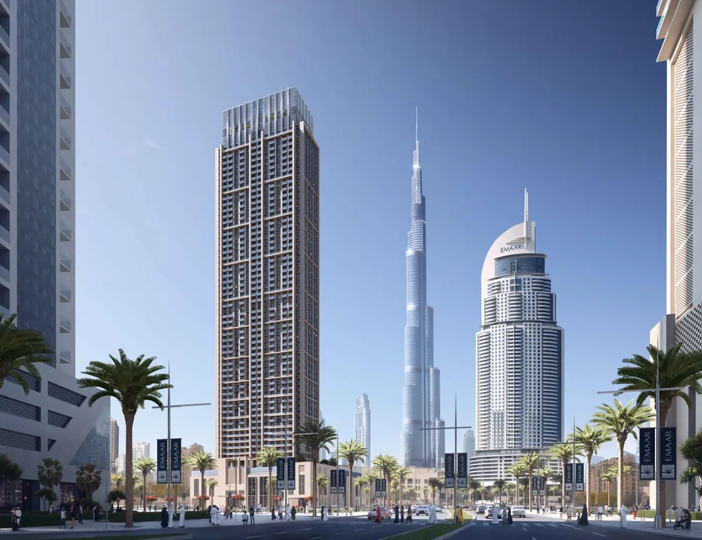 Developer's render of Burj Royale
