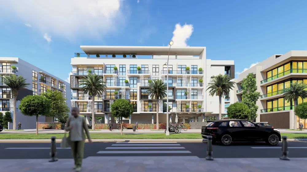 Developer's render of Majestique Residence 1