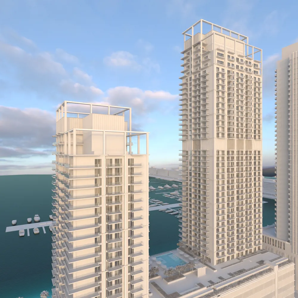 Developer's render of Beach Mansion