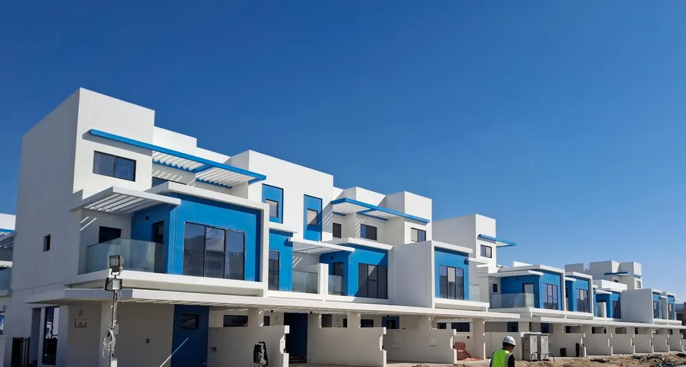 Developer's render of Damac Lagoons - Santorini (2)