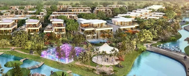 Developer's render of Damac Lagoons - Morocco 1