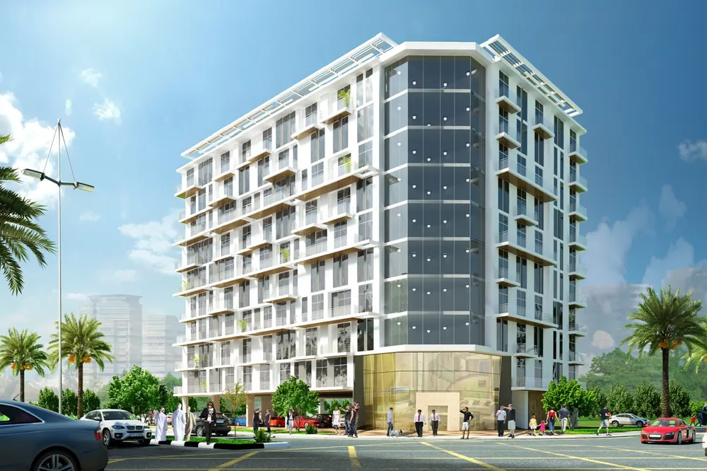 Developer's render of Bliss Homes