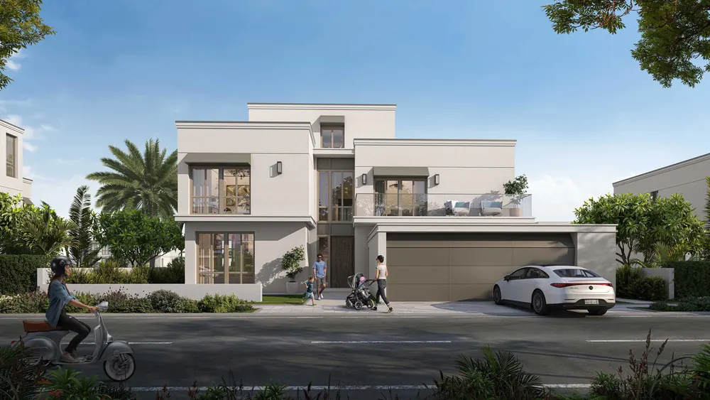 Developer's render of The Oasis - Palmiera 2