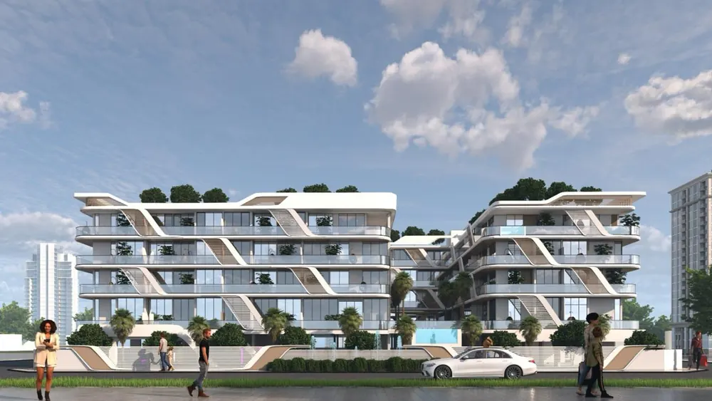 Developer's render of The Harmony