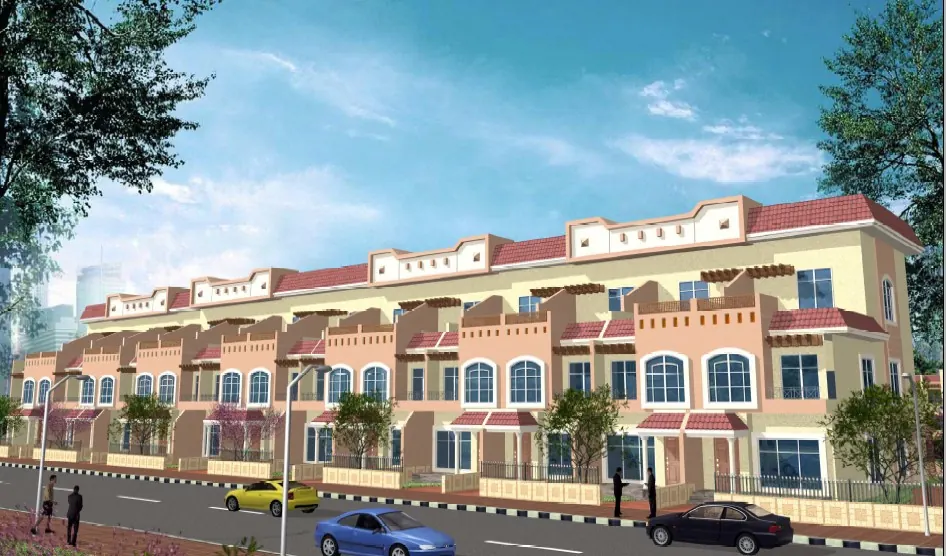 Developer's render of 7 West Villas
