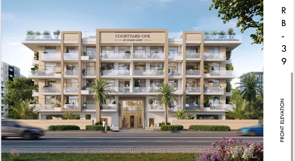 Developer's render of Courtyard One
